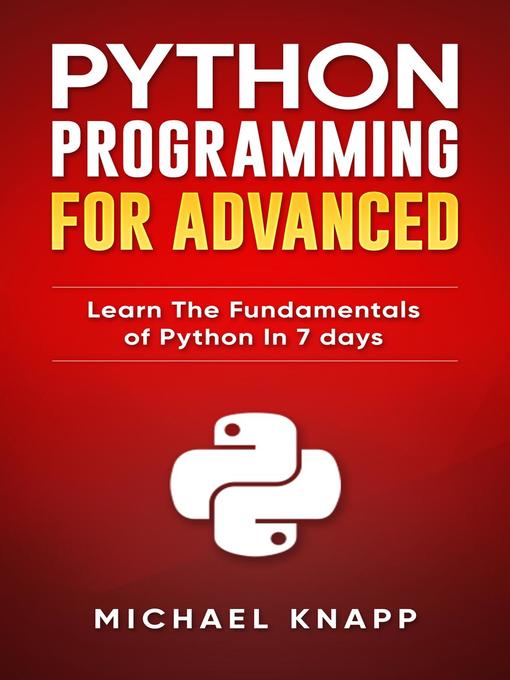 Title details for Python by Micheal Knapp - Available